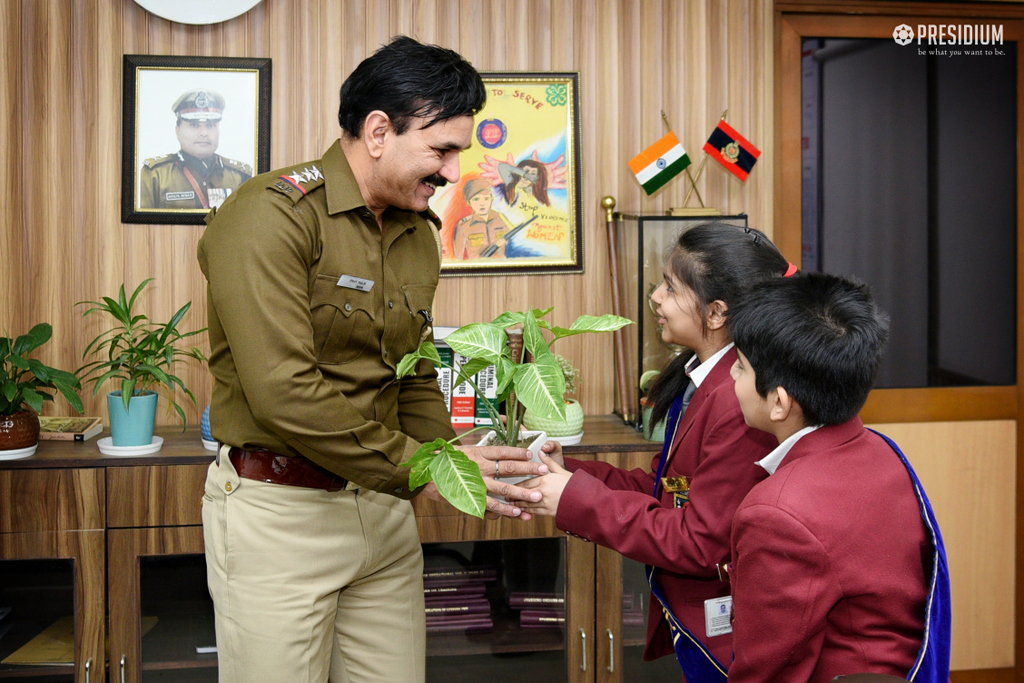 Presidium Punjabi Bagh, PRESIDIANS VISIT LOCAL POLICE STATION TO CELEBRATE APPRECIATION DAY